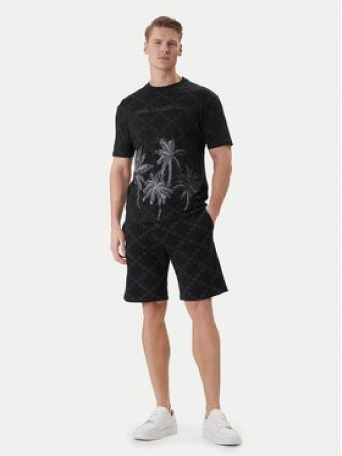 KARL LAGERFELD Szorty sportowe 705076 562952 Czarny Regular Fit