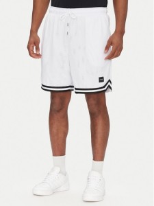 Jack & Jones Szorty sportowe Karl 12277554 Biały Loose Fit