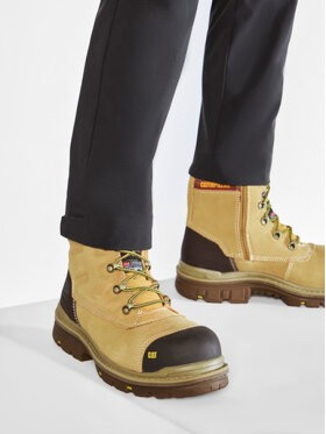 CAT Footwear Trapery Premier 8" WP TX P720148 Brązowy