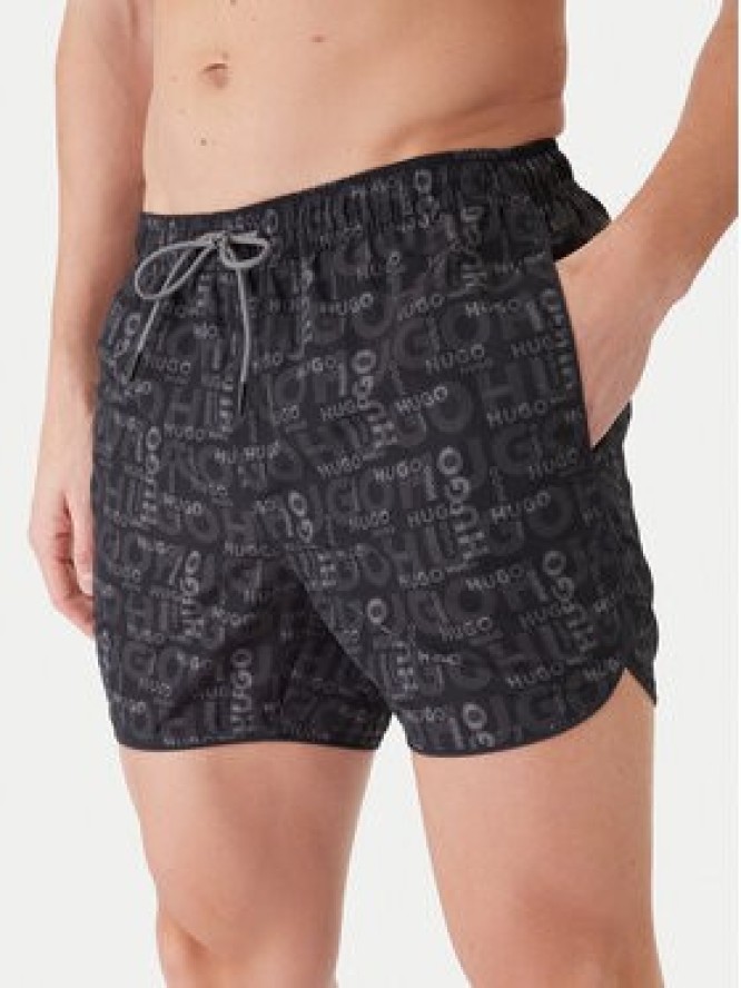 HUGO Szorty kąpielowe Rik 50533795 Szary Regular Fit