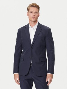 Guess Marynarka M4YN00 WG9Z2 Granatowy Regular Fit