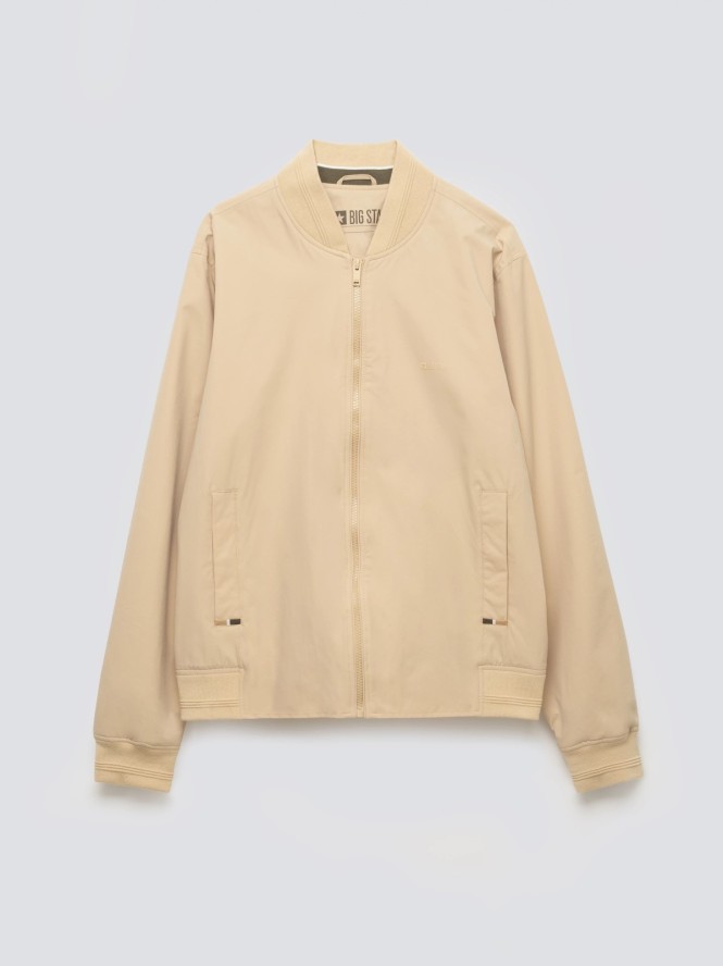 Kurtka męska bomber beżowa Kamden 801