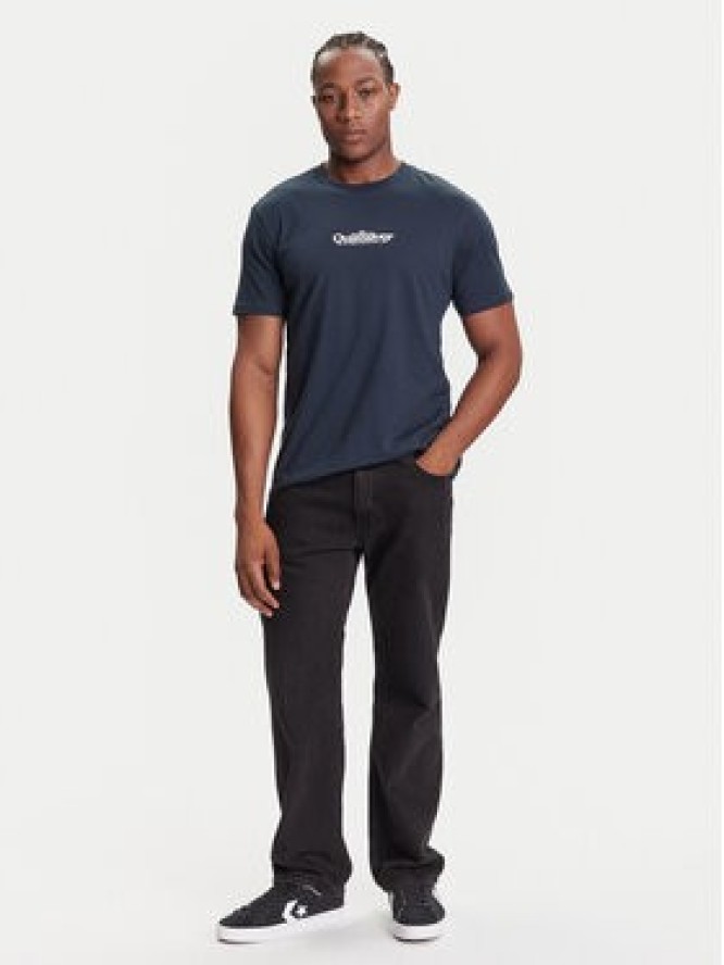 Quiksilver T-Shirt EQYZT08174 Granatowy Regular Fit