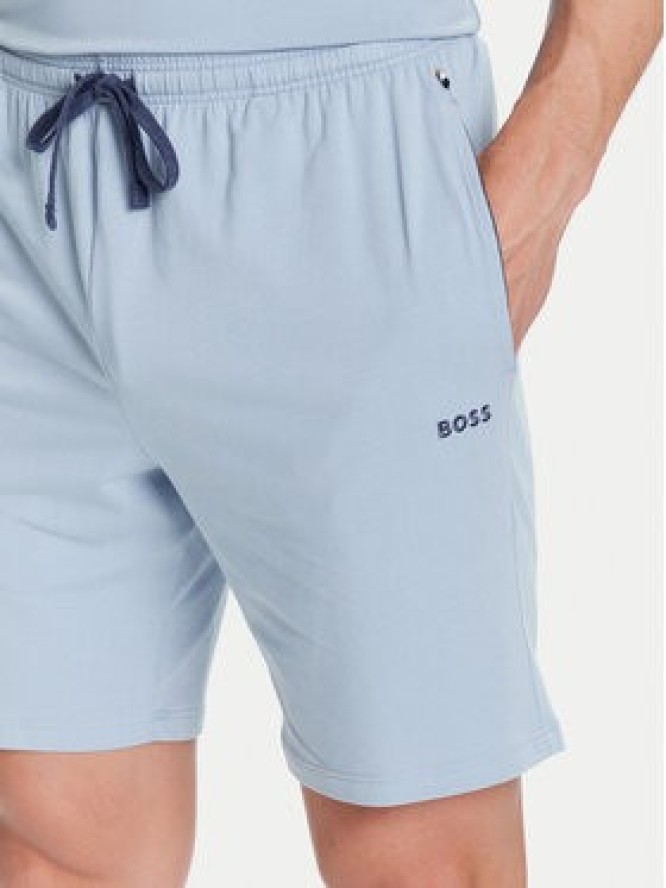 BOSS Szorty sportowe Mix&Match 50515314 Błękitny Regular Fit