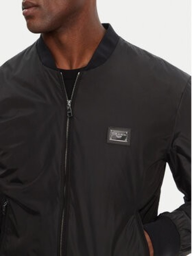 Dolce&Gabbana Kurtka bomber G9ABPT G7F2J Czarny Regular Fit