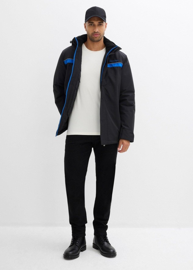 Wodoodporna kurtka funkcjonalna z odpinanym kapturem