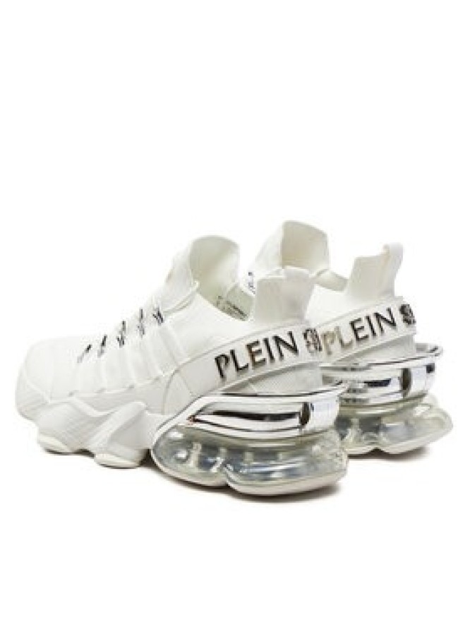 Plein Sport Sneakersy SADS USC0518 STE003N Biały