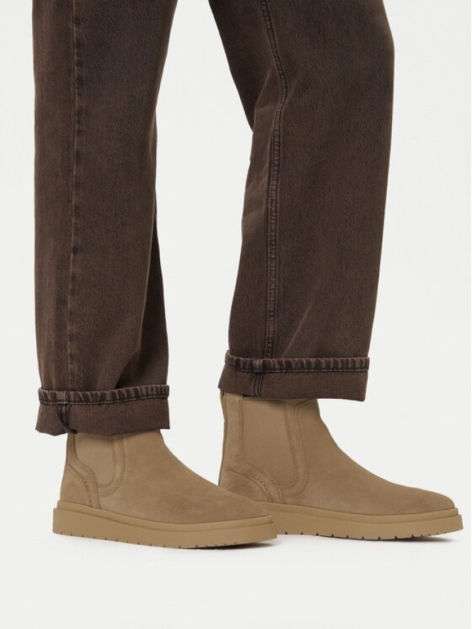 Clarks Sztyblety Polden Easy 26183407 Beżowy