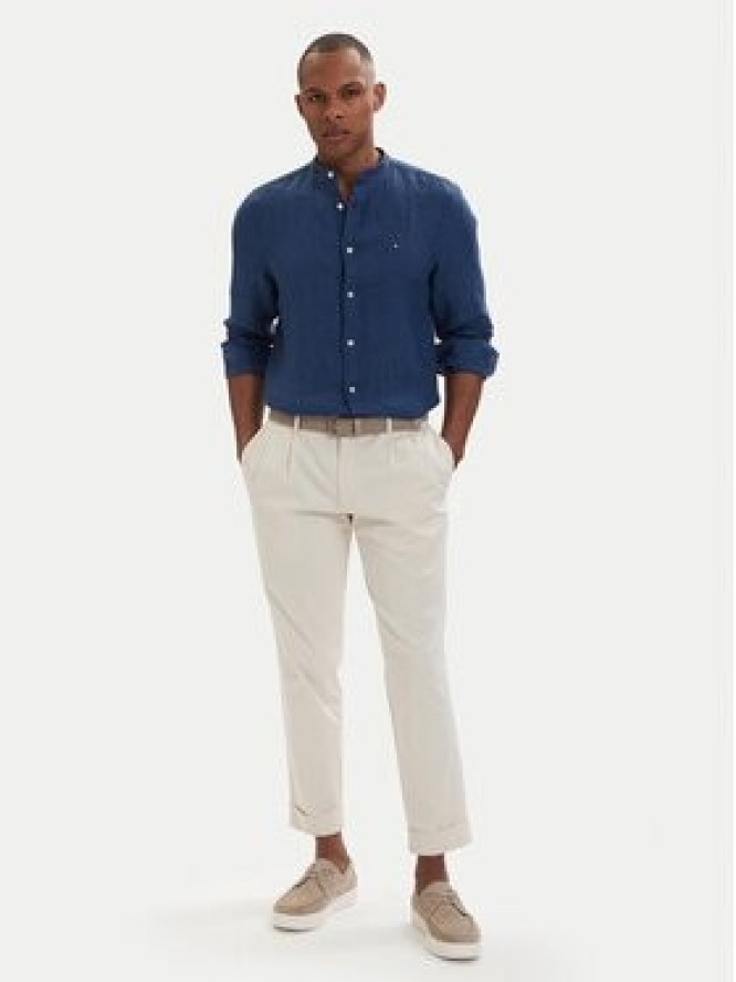 Tommy Hilfiger Koszula MW0MW39271 Niebieski Slim Fit