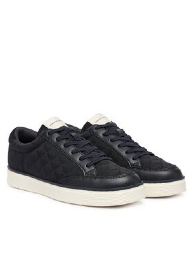 Emporio Armani Sneakersy EM004782 AF23199 MB483 Granatowy