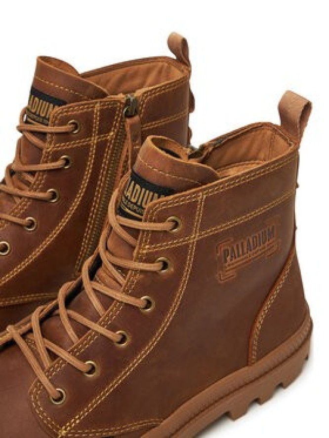 Palladium Trapery Pampa Zip Lth Legacy 79502-257-M Brązowy
