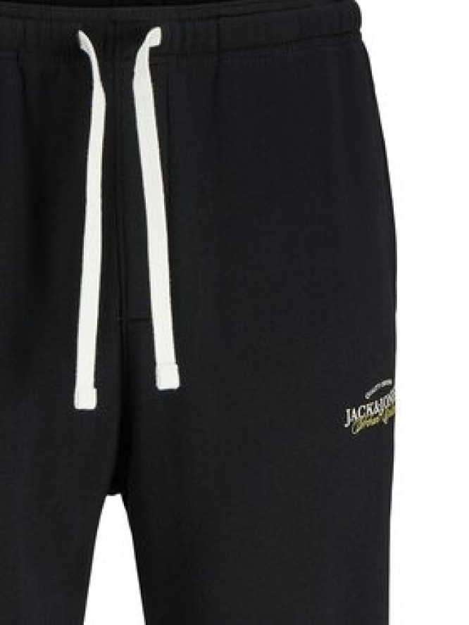 Jack & Jones Spodnie dresowe Kane Billy 12283257 Czarny Relaxed Fit