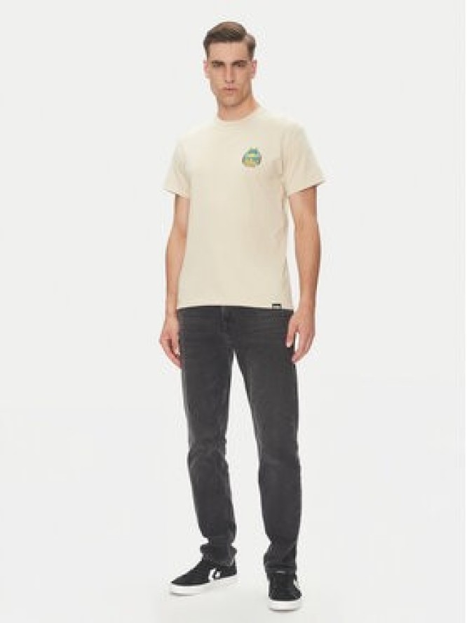 Etnies T-Shirt Camp Vibes 4130003782 Beżowy Regular Fit