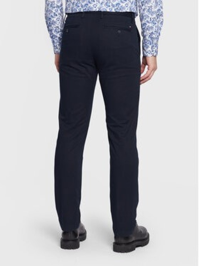 Tommy Hilfiger Chinosy Core Denton MW0MW28884 Granatowy Straight Fit