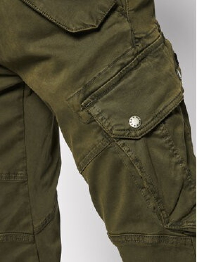 Alpha Industries Spodnie materiałowe Combat 126215 Zielony Slim Fit