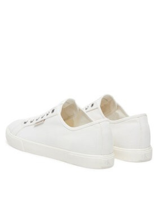 Calvin Klein Jeans Tenisówki Ess Vulc Low Mg Cv YM0YM01301 Biały