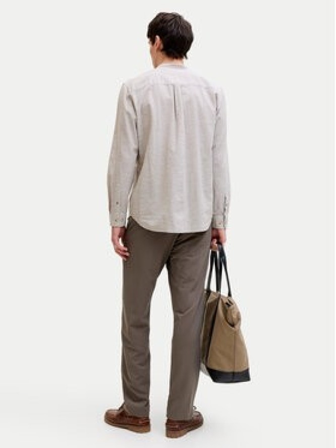 Jack & Jones Koszula Summer 12289184 Beżowy Regular Fit