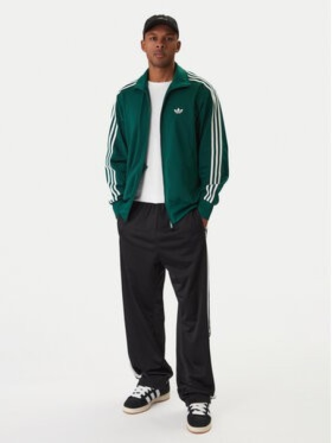 adidas Bluza Firebird KD8314 Zielony Loose Fit