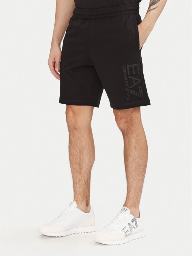 EA7 Emporio Armani Szorty sportowe 7M000232 AF13512 UC001 Czarny