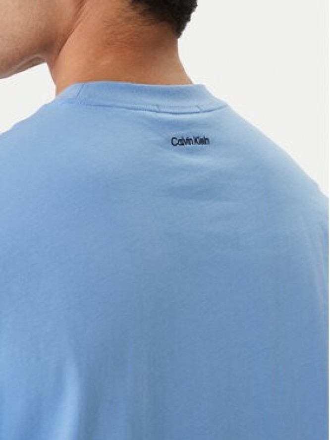 Calvin Klein Jeans T-Shirt 20s Easy LV04RF294G Niebieski Regular Fit