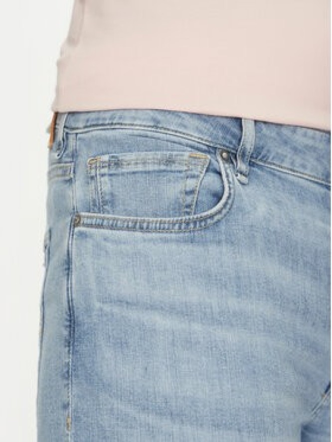 Guess Jeansy M5GAN1 D5MZ3 Niebieski Slim Fit