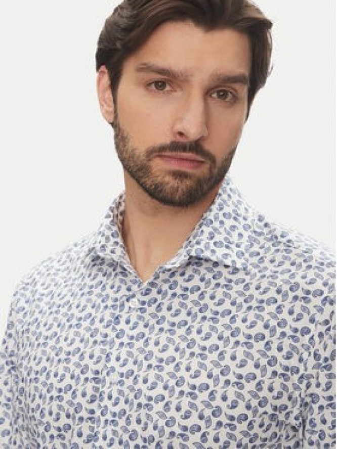 Pierre Cardin Koszula C6 11004.0409 Granatowy Modern Fit