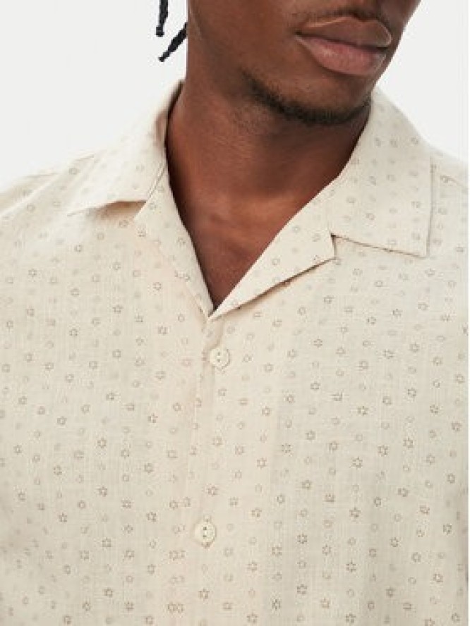 Jack & Jones Koszula Blusummer 12291954 Beżowy jasny Regular Fit