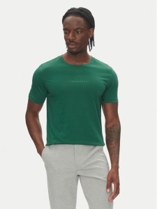 Lindbergh T-Shirt 30-400200B Zielony Relaxed Fit