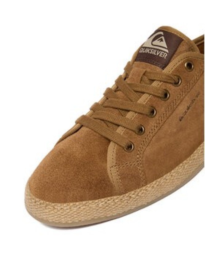 Quiksilver Espadryle EO-ESPRINT-07 MI08 Brązowy