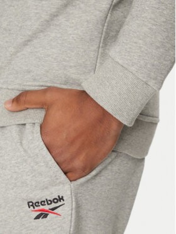 Reebok Bluza Logo Crew 100221789 Szary Regular Fit