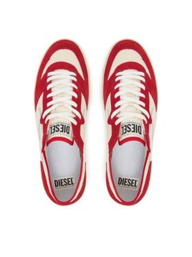 Diesel Sneakersy S-Leroji D-1 Low Y03489P8119 HA678 Czerwony