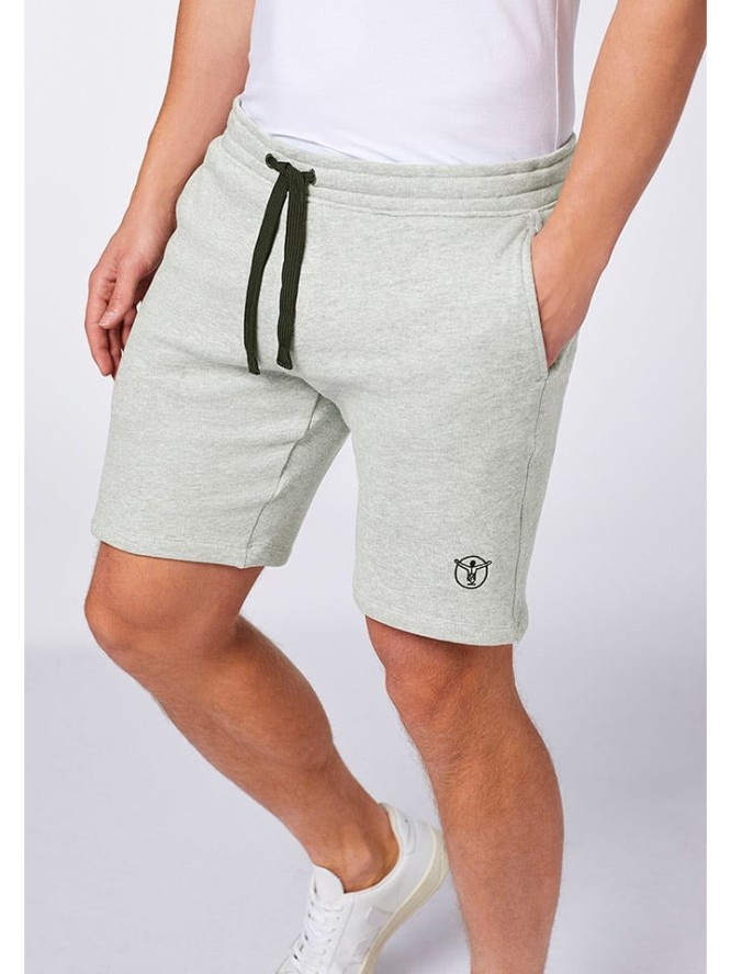 Chiemsee Szorty dresowe "Funchal" w kolorze szarym rozmiar: XXL
