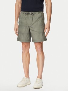 BOSS Szorty materiałowe Sandrew 50559371 Szary ciemny Regular Fit