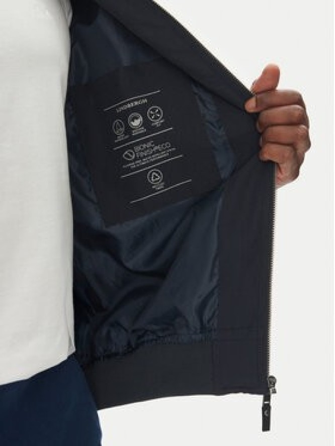 Lindbergh Kurtka bomber 30-301136 Granatowy Regular Fit