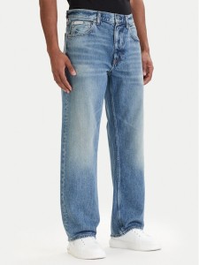 Calvin Klein Jeans Jeansy 90S LV04RF725G Niebieski Straight Fit