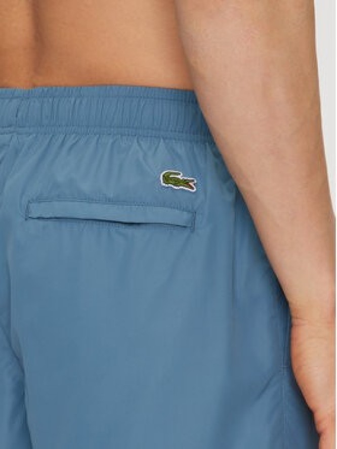 Lacoste Szorty kąpielowe MH9135 Niebieski Regular Fit