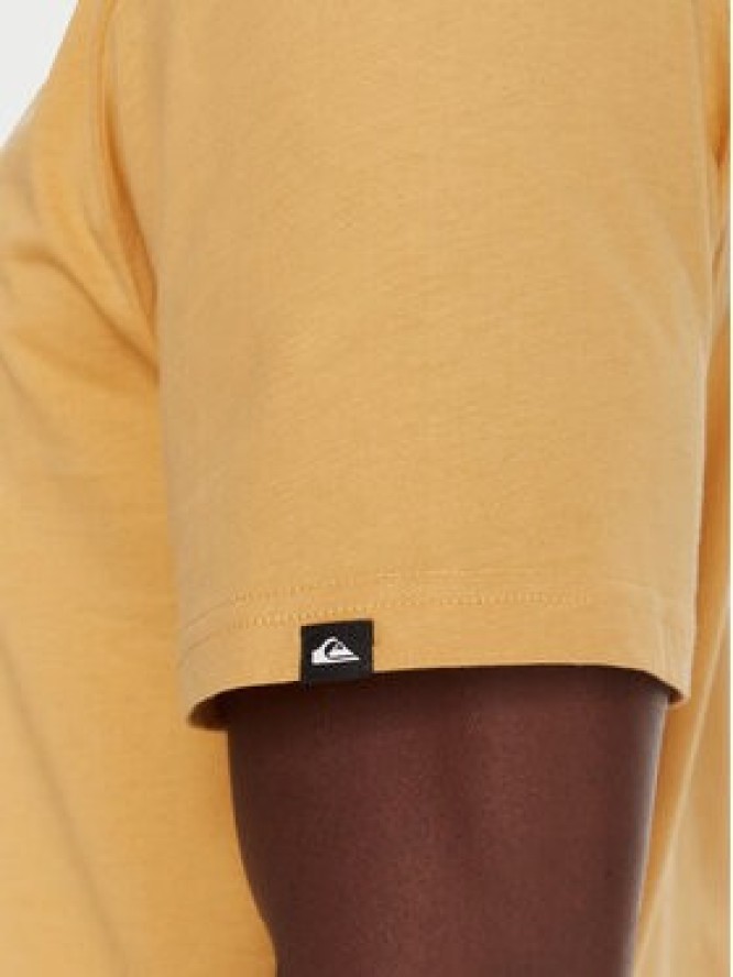 Quiksilver T-Shirt Ev Comp Logo EQYZT08182 Żółty Regular Fit