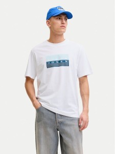 Jack & Jones T-Shirt Fusion 12289863 Biały Regular Fit
