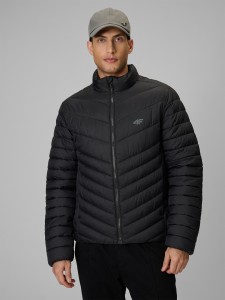 4F Kurtka z wypełnieniem syntetycznym męska - czarna XXL