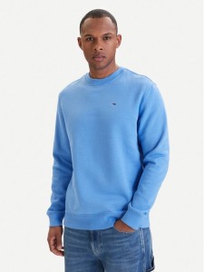 Tommy Jeans Bluza DM0DM20741 Niebieski Regular Fit