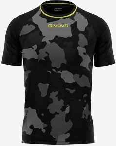 T-shirt męski Givova Army czarno-szary
