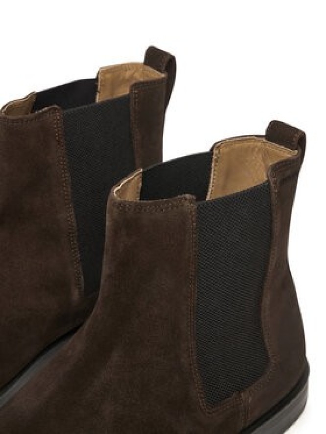 Calvin Klein Sztyblety Ess Rubber Chelsea Su HM0HM02055 Brązowy