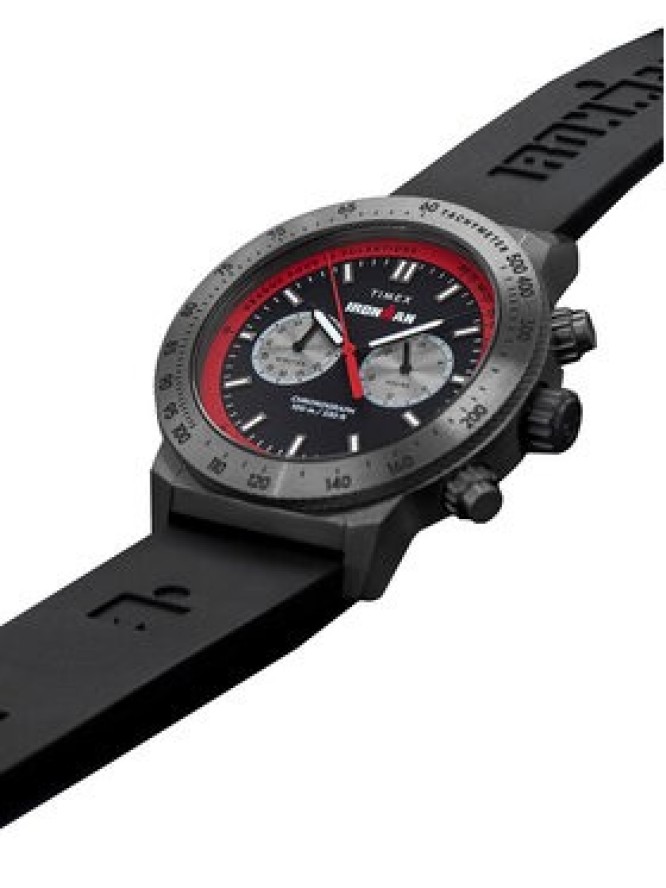 Timex Zegarek Ironman® Challenger Chronograph TW2Y01900 Czarny