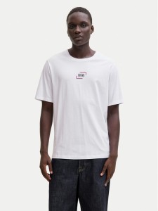 Jack & Jones T-Shirt Corp Graphic 12268415 Biały Regular Fit