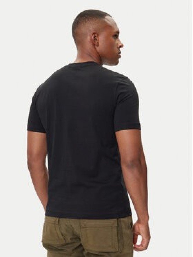 Aeronautica Militare T-Shirt 252TS1942UJ00538 Czarny Regular Fit