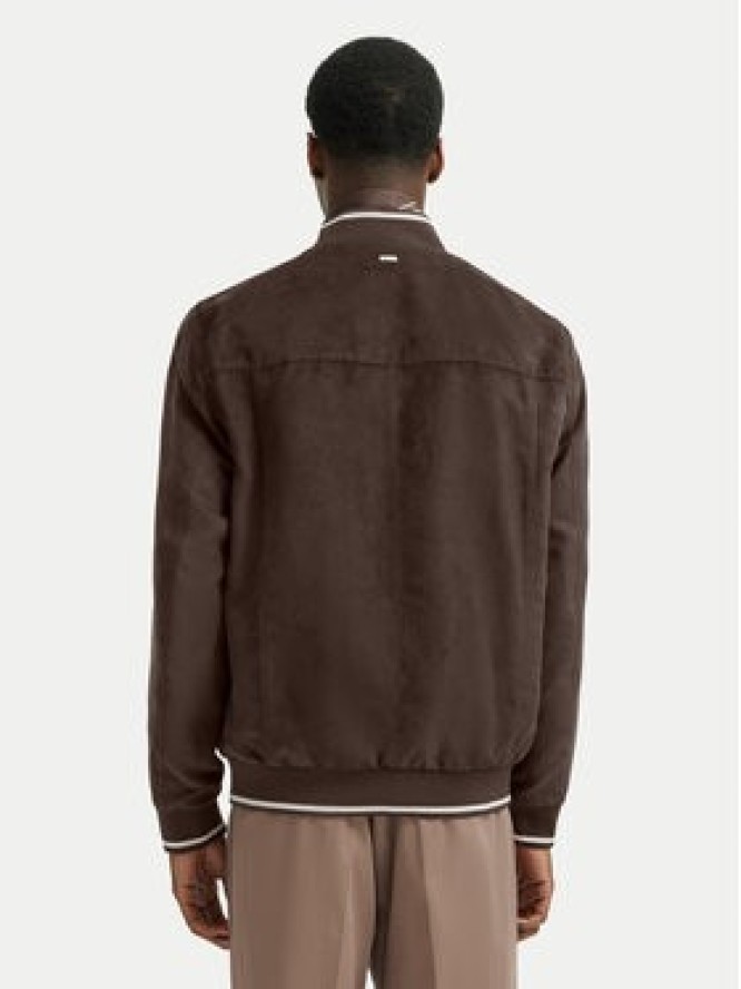 Bugatti Bluza 777300-71018 D Brązowy Regular Fit