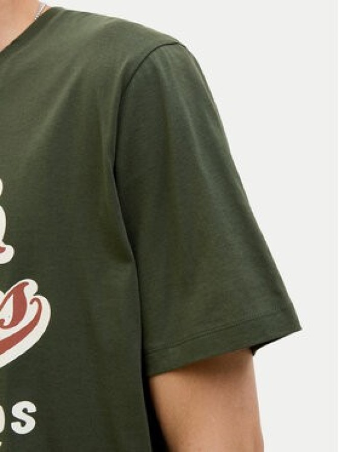 Jack & Jones T-Shirt Logo 12279535 Zielony Standard Fit