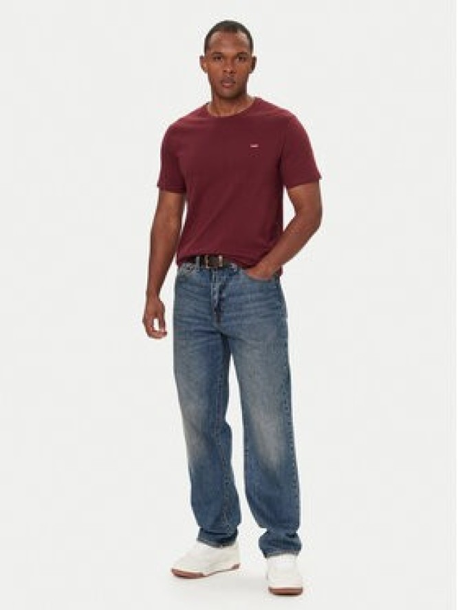 Levi's® T-Shirt Original Housemark 56605-0300 Bordowy Standard Fit