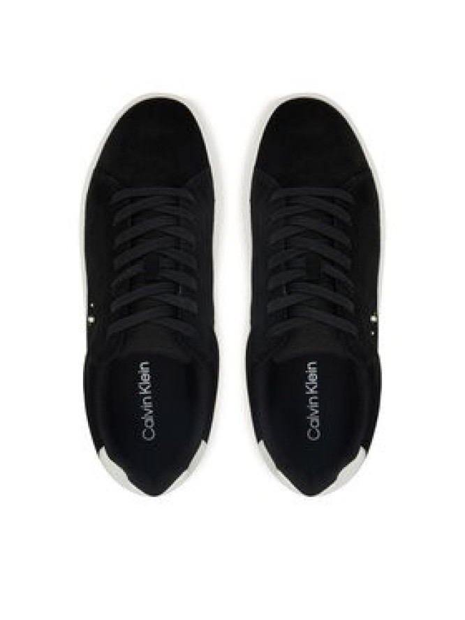 Calvin Klein Sneakersy Classic Cupsole Laceup Su YM0YM01434 Czarny