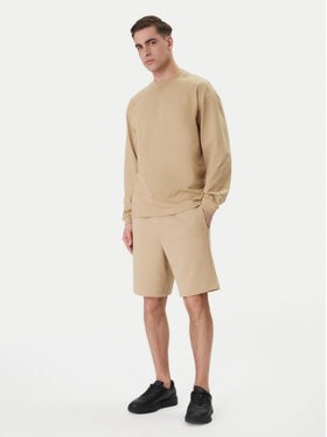 HUGO Szorty sportowe Dayono 50530696 Beżowy Relaxed Fit
